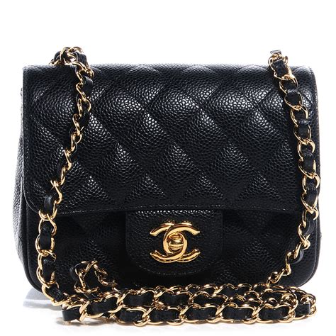 chanel mini caviar leather